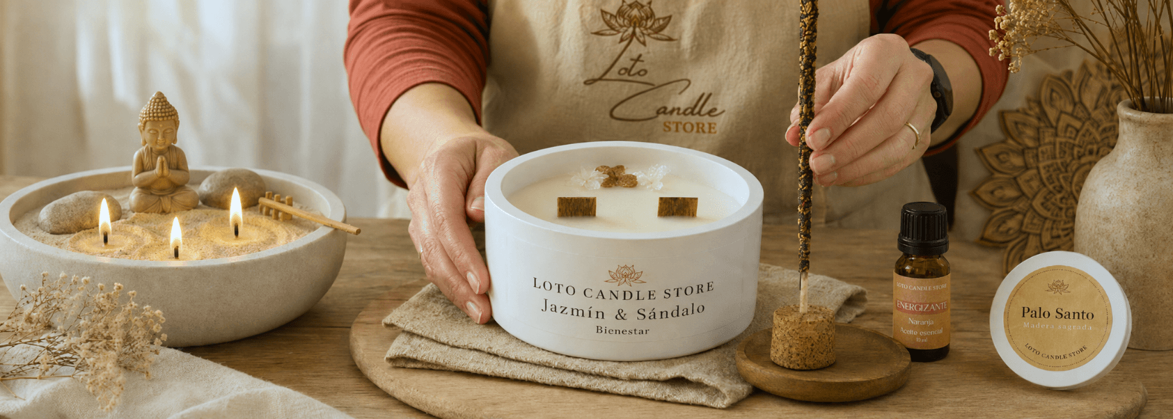 Productos Loto Candle Store